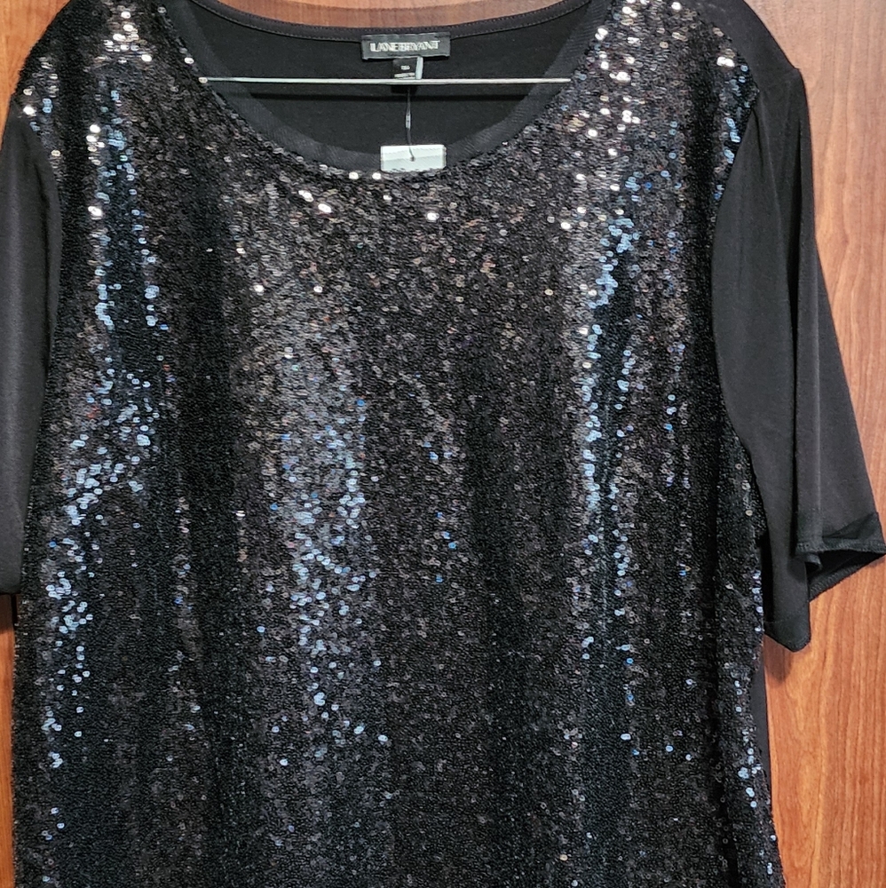 NWT sequin shirt